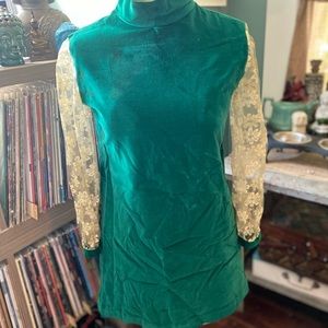Vintage Handmade 70s Dress